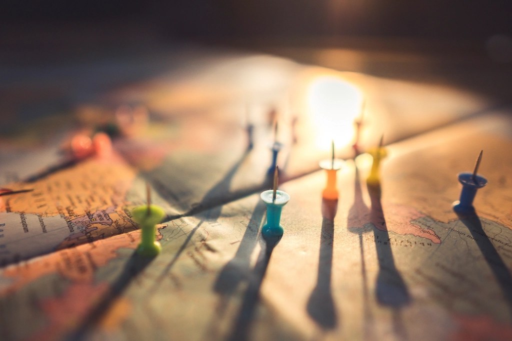 Css position: free world map pins photo