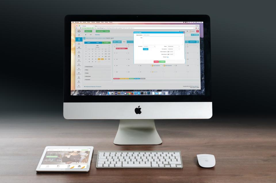 Dashboard design: mac Computer
