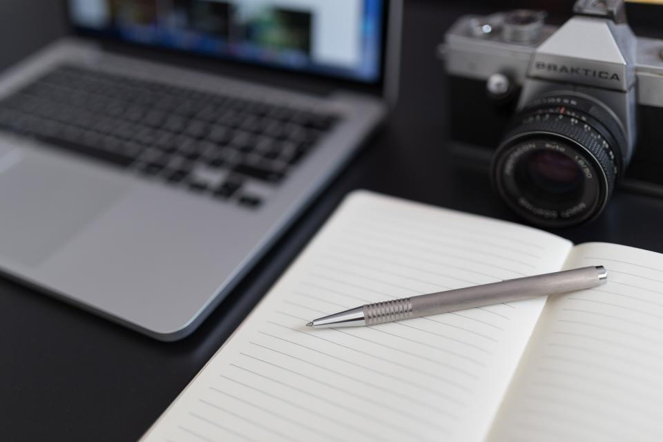 Image optimisation: notepad Notebook